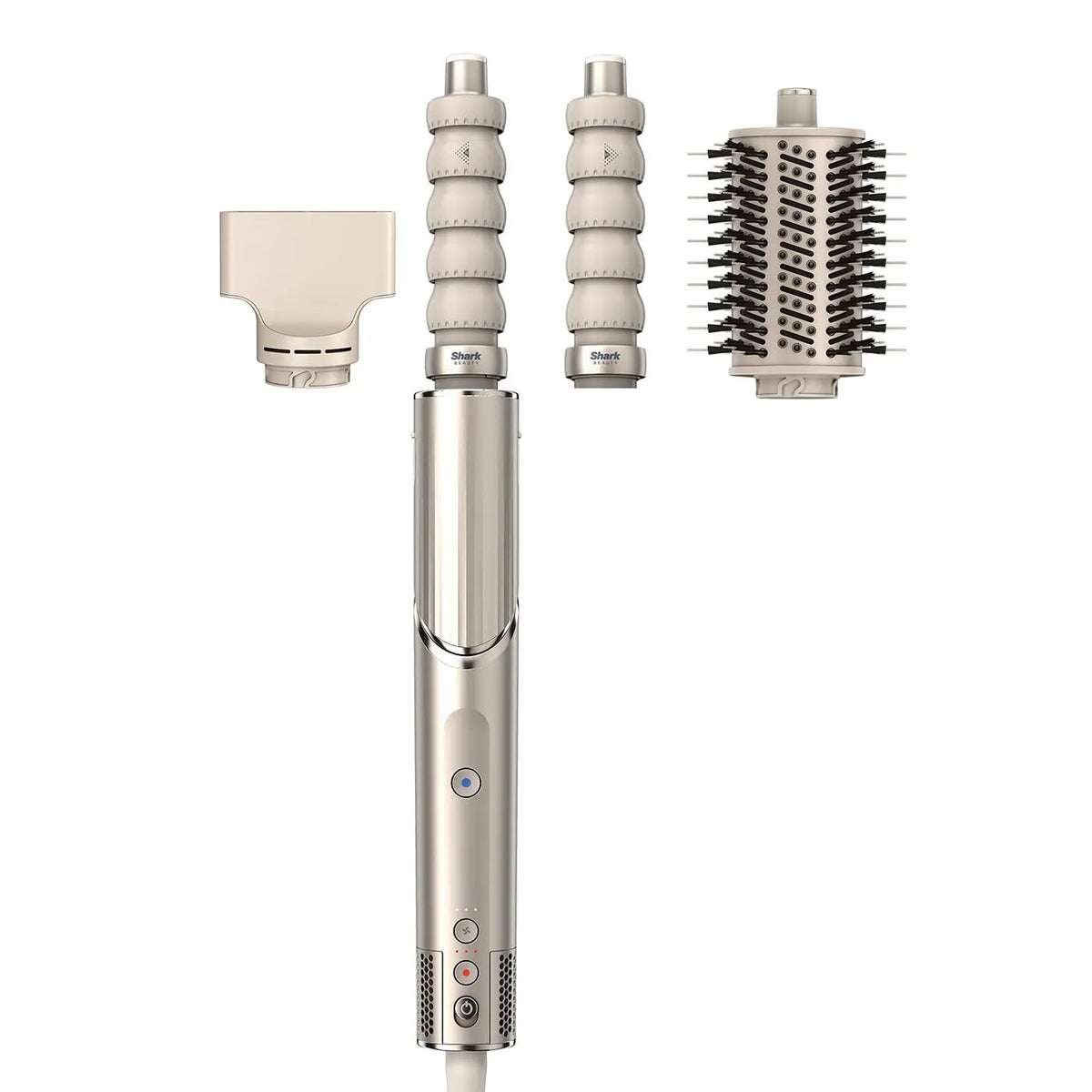 Shark Modell HD426SLEU, FlexStyle 3-in-1 Luftstyler & Haartrockner, Auto-Wrap-Lockenaufsatz, Ovalbürste, Konzentrator, Keine Hitzeschäden, StarDust