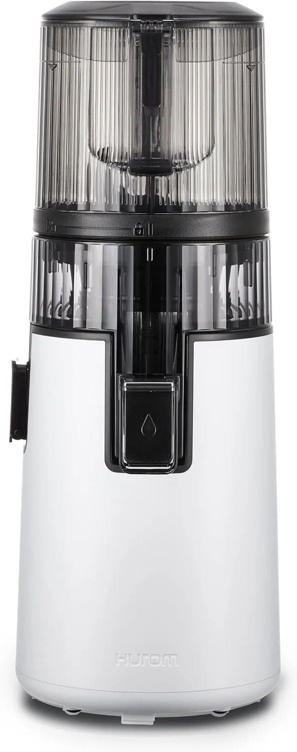 Entsafter H70ST, 1.8L Kapazität, 15 Jahre, Leistung 150W, Hurom Neuer Slow Juicer, Elektrische Kaltpresse, für Gemüse & Obst, BPA-frei, Weiß