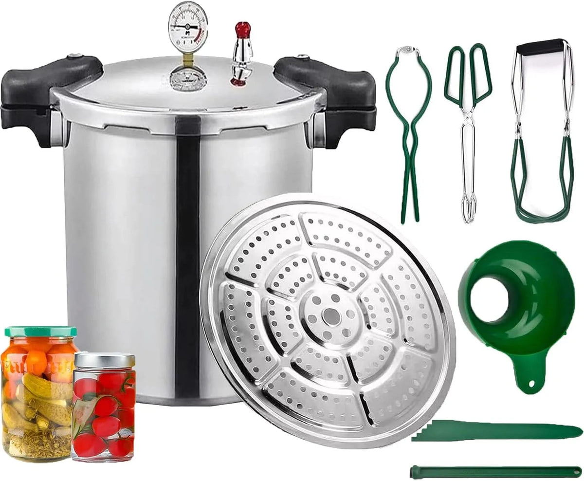 25 Quart Schnellkochtopf & Induktionskompatibel gebaut pressure cooker, druckkochtopf, Lieferung aus DE