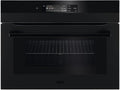 AEG Mikrowelle KMK868000T, Kompaktbackofen mit in Schwarz