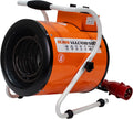 Modell Heizlüfter IPX4 Ruris Elektrischer, Spannung 400 V, 411 m³/h, Vulcano, für Werkstatt, Baustelle, 500, 5 kW, 3 Heizstufen, 380