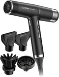 Modell Professional iQ3 GA.MA Italy, 1600 W Leistung, Ultraleichter Haartrockner mit 110.000 U, min bürstenlosem Motor, Perfect, in Schwarz