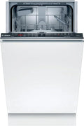 Bosch Geschirrspüler SPV2IKX10E, Serie 2 Smarter vollintegriert, 45 cm breit, ckkorb, Extra Trocknen auf Knopfdruck, Weiß