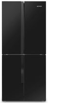 Gorenje Modell NRM818EMB, French Door Kühl-Gefrier-Kombination in Schwarz