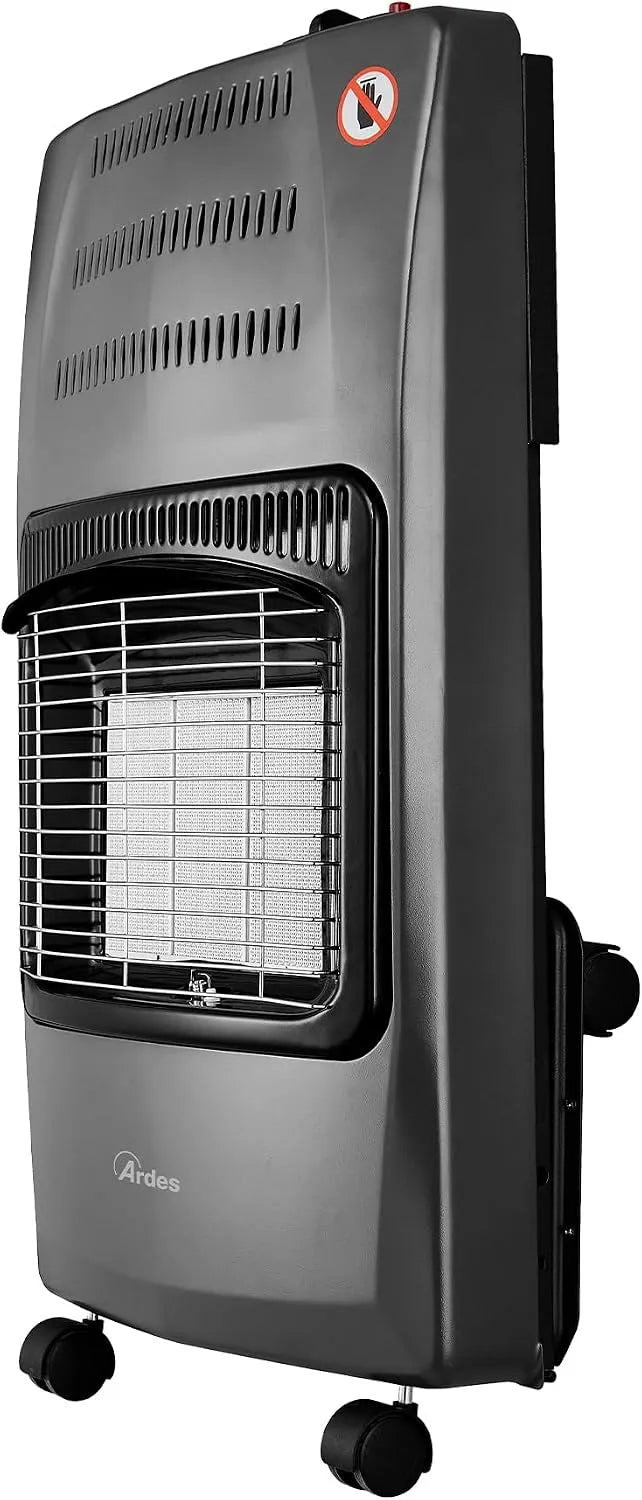 Modell AR383F ARDES, BOXER FLEX Infrarot-Heizgerät, tragbares, Nero, Fassungsvermögen 3 Leistungsstufen, vorbereitet für Flüssiggas