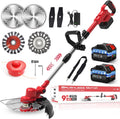 Makita Rasentrimmer 21V-4 1-45CM, 0Ah Akku für Akkus, 4,0Ah, Teleskopstiel, rosa, Leistung 750W Bürstenloser Motor, akkubetrieben und Unkrautbürste