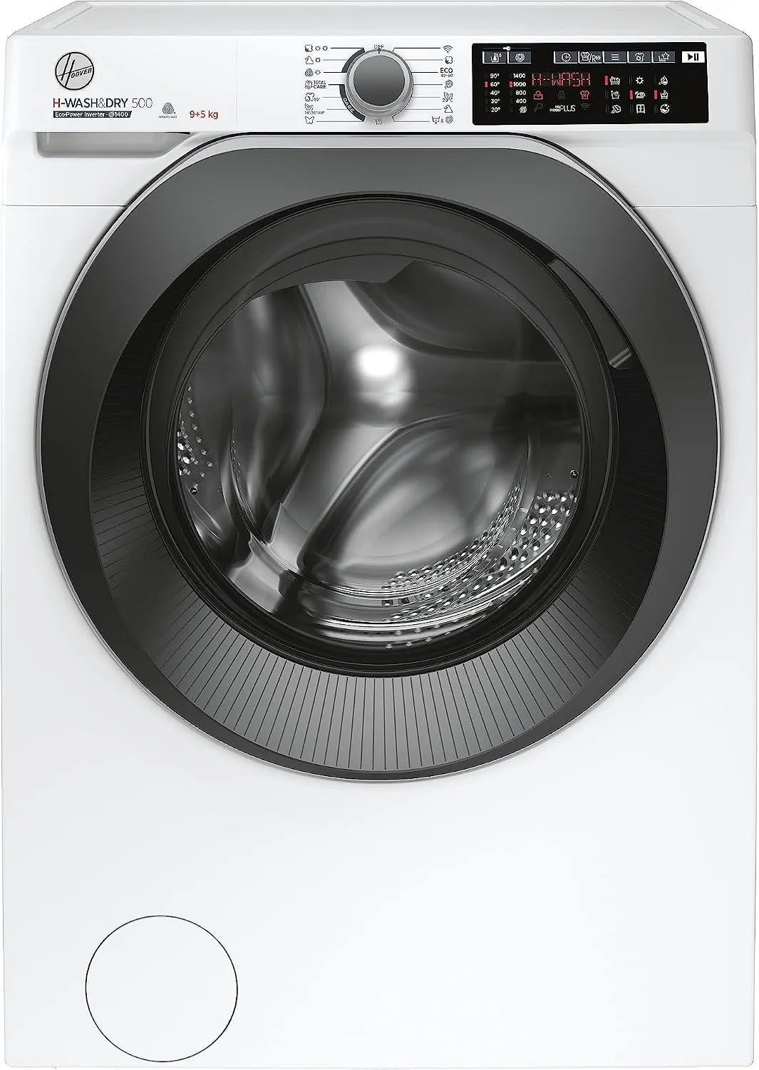 Hoover Waschtrockner DRY 500 HD 495AMBS/1-S, H-WASH 495AMBS, Füllmenge Waschen 9 kg, Trocknen 5 kg, Modell 495AMBS, BPM Inverter-Motor, Active Steam