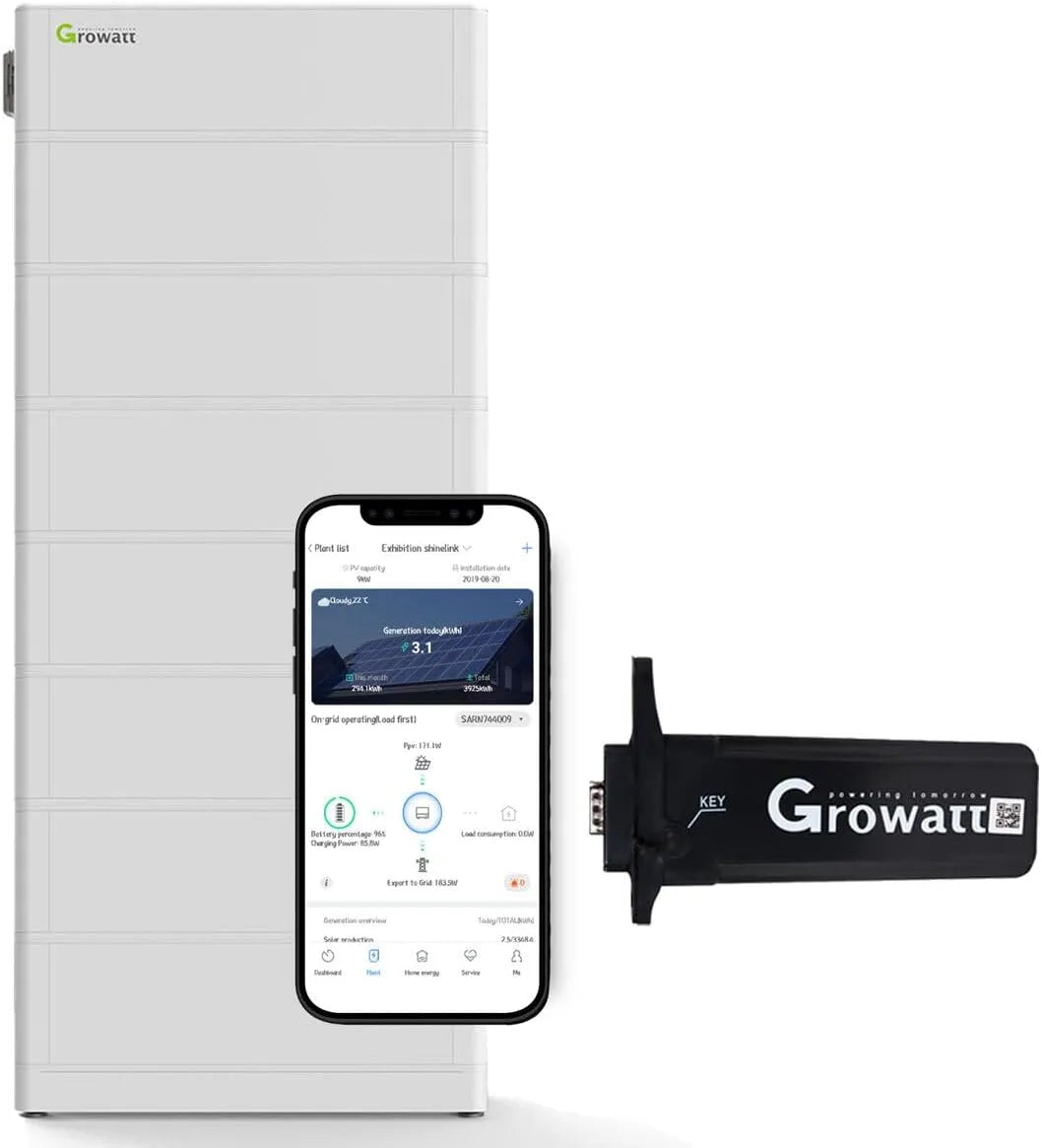 Modell 0% MwSt §12 III UstG Hochvolt-Solarspeicher-Set SPH Serie GROWATT ARK ARK 17 17.9kWh TL3-BH-UP
