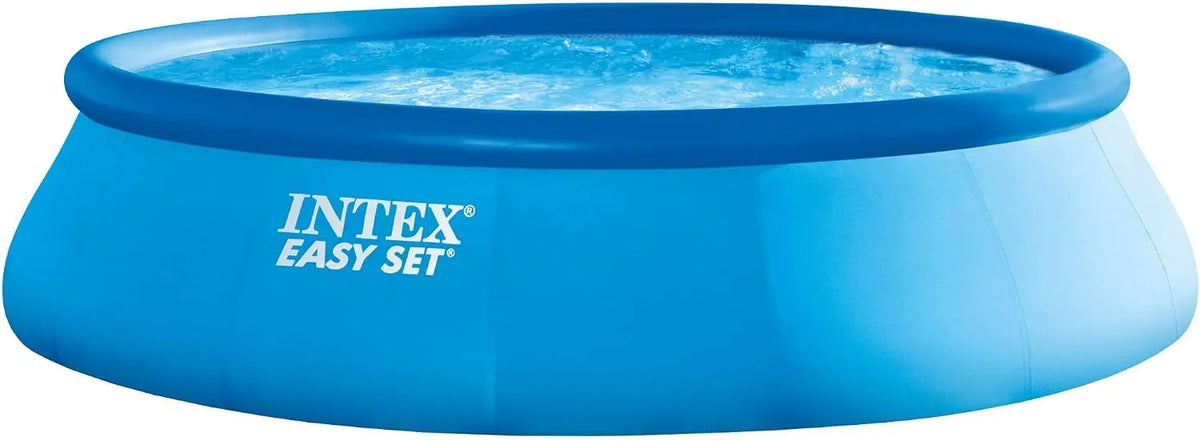 Intex Pool, Ø 457 x 122 cm, Easy Set Aufstellpool, blau