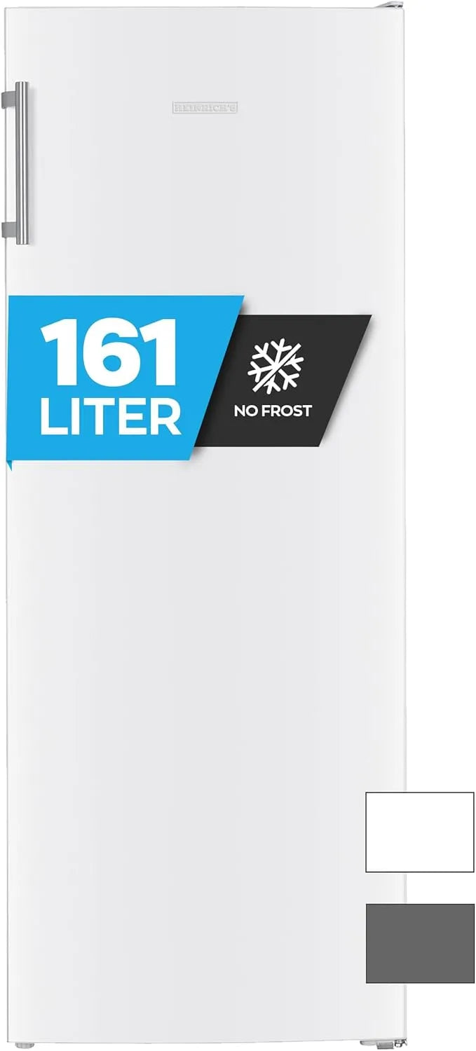 Gefrierschrank Heinrich´s, Fassungsvermögen 161L Volumen, 3x Gefrierschubladen, 2x Schubfächer, Temperatur: -14°C~-22°C, Freezer, No-Frost Schutz