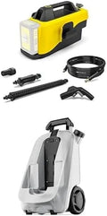 Kärcher mobiler Niederdruckreiniger WT 12, Fassungsvermögen 12 l, Gelb + l Wasser Trolley, Mobile OC 6-18, Mitteldruck 24 bar, Flexschlauch 4m