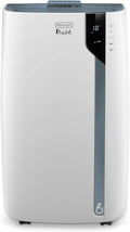 De'Longhi Modell EX105 24h-Timer, 10.000 BTU, für Räume bis 100m³, Pinguino PAC Mobiles Klimagerät mit EcoRealFeel-Technologie, Weiß