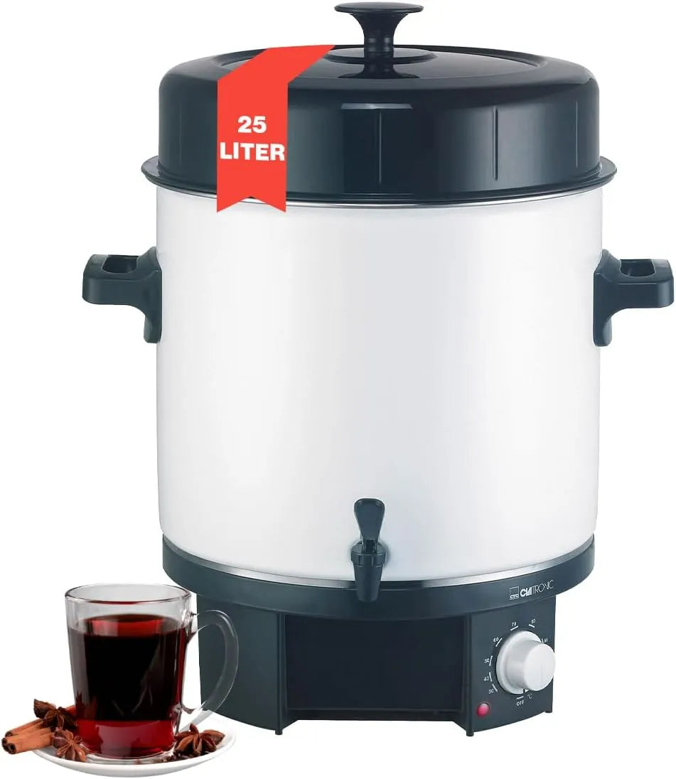 Modell Heißgetränke- & Einkochautomat mit Tankinhalt 2in1 EKA 3338 Clatronic, Leistung 1800W, Einkochtopf für z.B. Glühwein oder Punsch