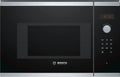 Bosch Mikrowelle BFL523MS0, Edelstahl, Einbau Kapazität 20 Liter Leistung 800 Watt in Schwarz