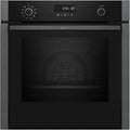 Neff Backofen B5ACH7HG3 N50, 8 Beheizungsarten, LCD Display ohne Knebel, CircoTherm, Graphite Grey, Einbau 60 x 60 cm, Made in Germany, Slide und Hide