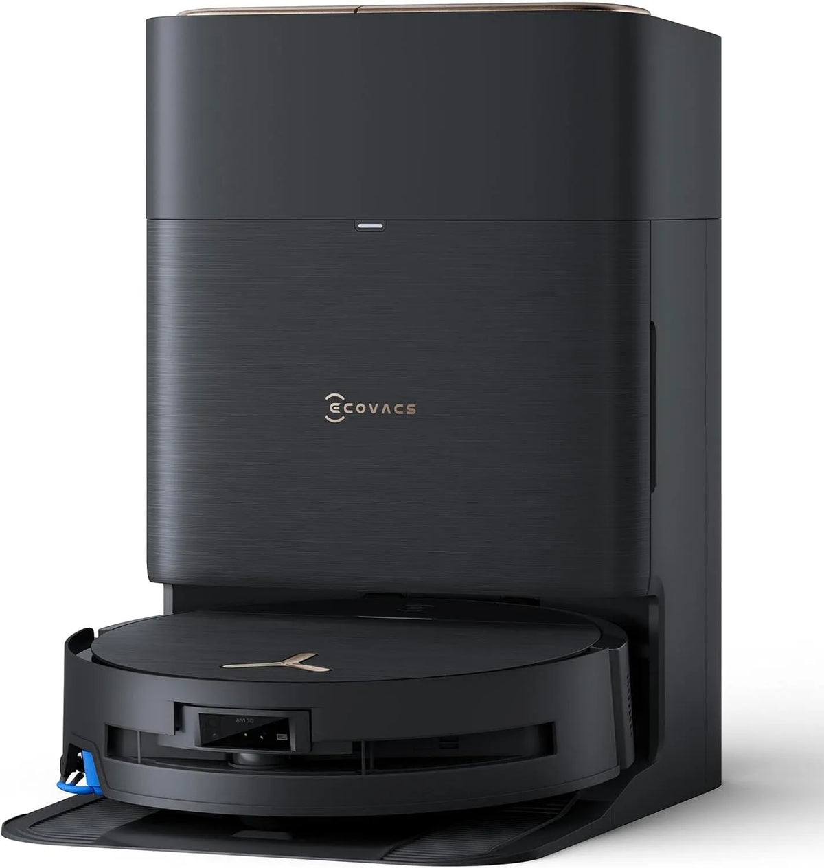 Ecovacs Saugroboter, 16.600 Pa, OZMO Roller, All-in-One Omni Station, DEEBOT X9 PRO Omni mit Wischfunktion, Heißlufttrocknung, YIKO-GPT