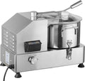 GastroHero Kutter, I 6L Tischkutter I Cutter für Wurst Gemüse Brot I Edelstahl I Vegetables Cutter I Profi-Kutter für Gastronomie