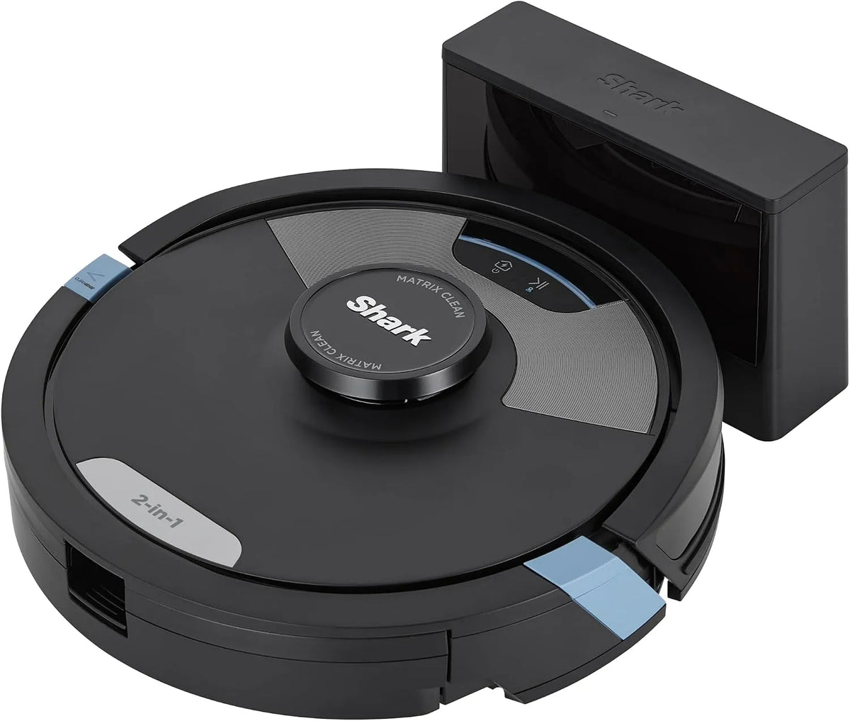Shark Saugroboter, Matrix- & Kantenreinigung, Hartböden & Tierhaare, Anti-Allergen, App, Matrix Plus 2-in-1 Wisch- & mit LiDAR-Home Mapping, WiFi