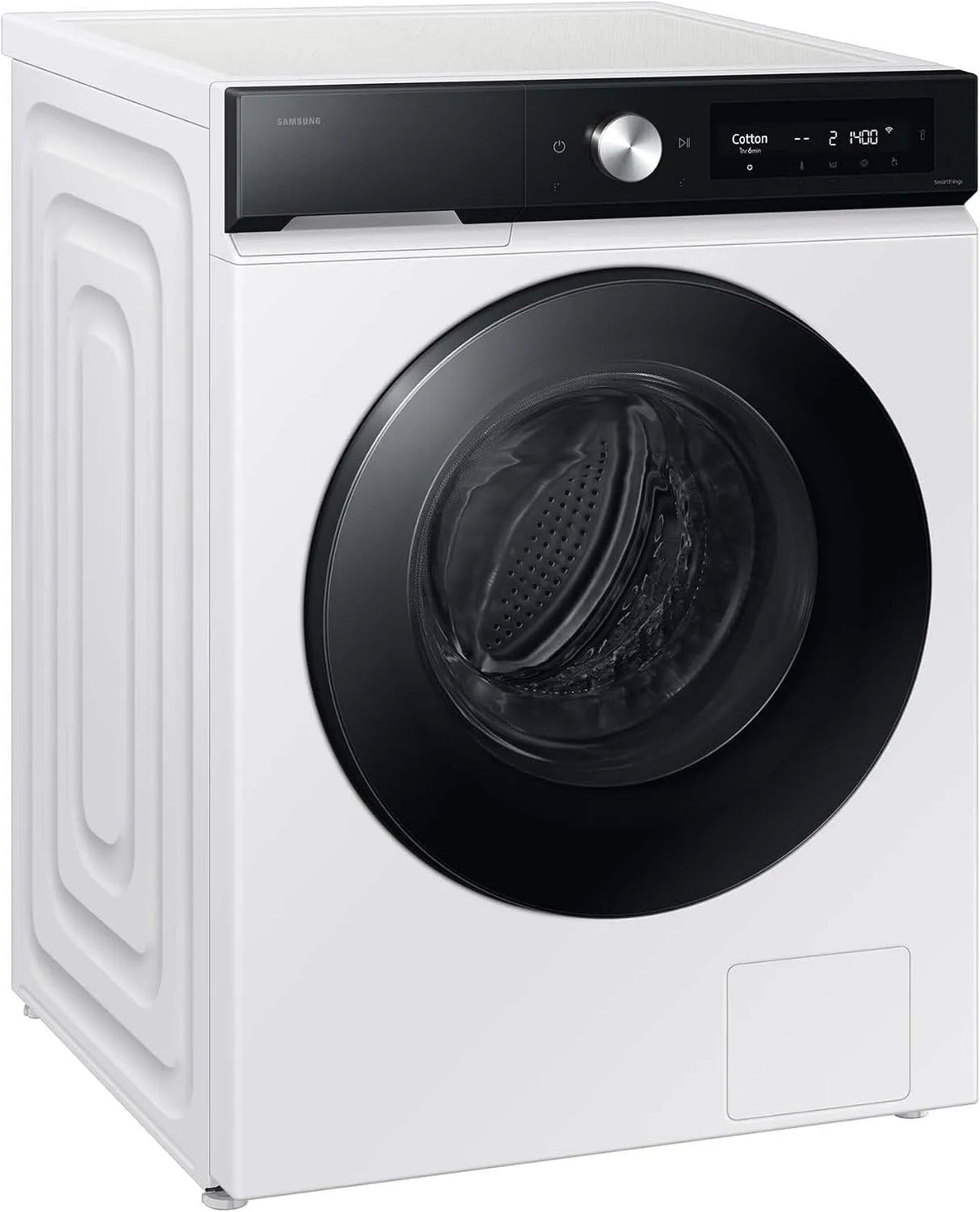 Samsung Waschtrockner WD9BDB7B85GEU2, Waschmaschine und Trockner in einem, SuperSpeed 39 Min. Waschprogramm, EEK: D, AI Ecobubble, Weiß, 9+6 kg, 10%