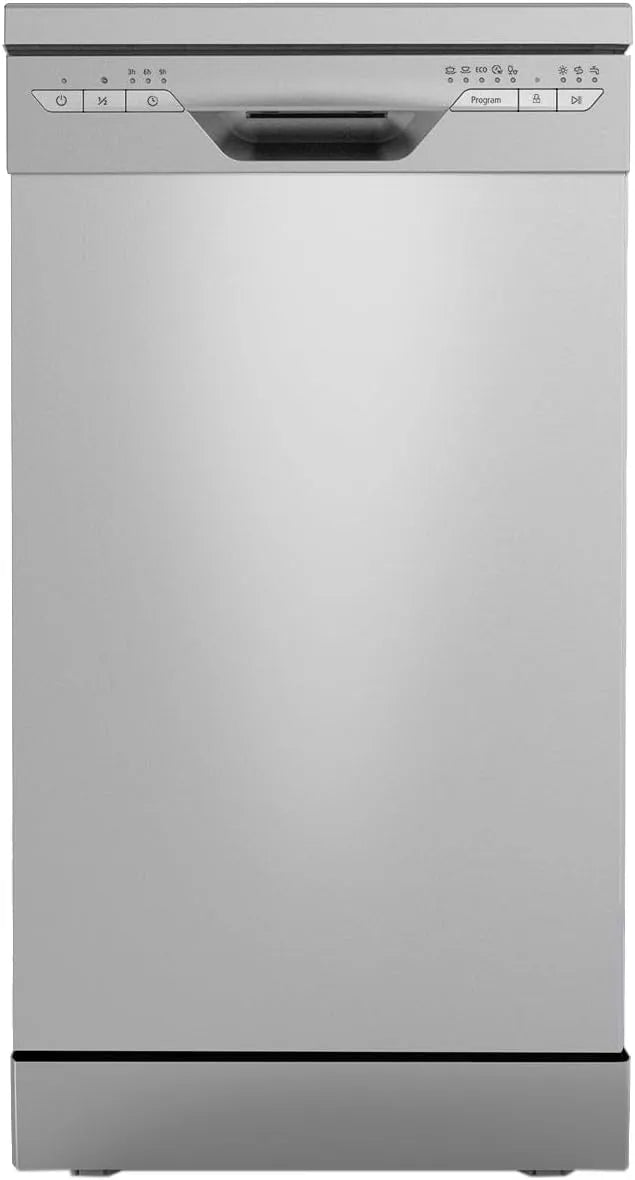 PKM Geschirrspüler GSP9-4ES, Spülmaschine, 49 dB, Breite 45cm, in freistehender Ausführung, Aqua Stop