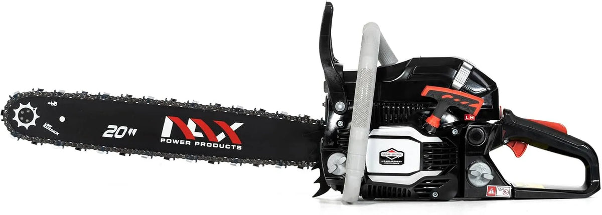 Motorsäge 500C cm3, Leistung 2 kW Benzinkettensäge, Führungsschiene 20'-50.8cm, Anti-Rückschlag-System, NAX POWER PRODUCTS Benzin Kettensäge