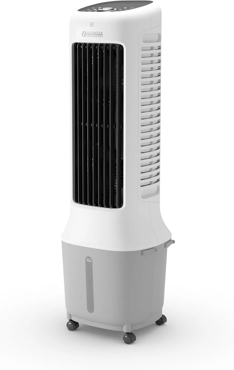 Luftreiniger, Peler Tower 10 Turm-Verdunstungskühler, Fassungsvermögen 10 Liter, Olimpia Splendid, mit Verdunstungspanel, Doppelventilator, Kühlung