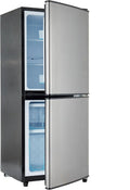 Kühlschrank 60L-Kühlschrank 46L-Gefrierschrank Merax, Kühl-Gefrierkombination mit 60L, mit Gefrierfach 106L, leise 45 dB, LED-Beleuchtung