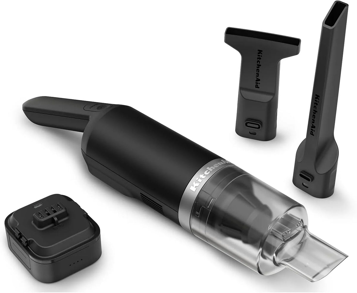 KitchenAid Staubsauger, Saugdüse und 2-in-1 Zubehör, Go Cordless, akkubetrieben, 20 Minuten Nutzungsdauer pro Ladung, Handstaubsauger kabellos, Leicht