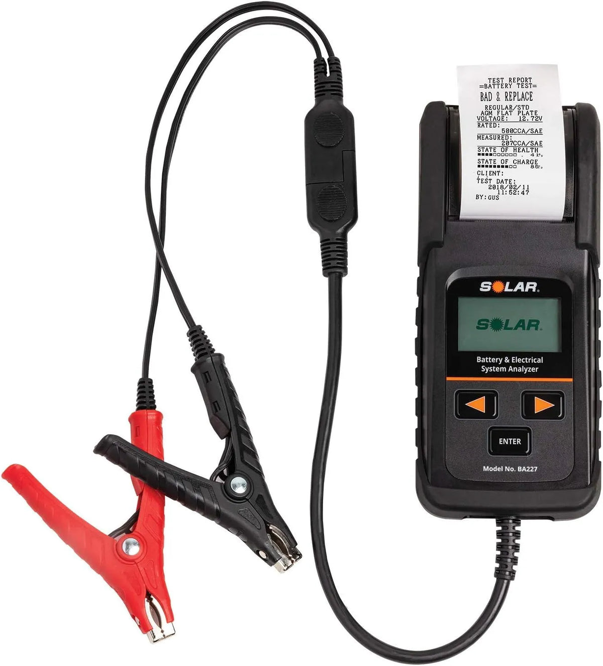 Drucker BA227, Clore Automotive Batterietester