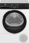 Beko Wärmepumpentrockner BM3T37240W, 15 Betriebsprogramme, Knitterschutz, Weiß, Gewicht 7 kg Fassungsvermögen, Schontrommel