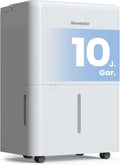 Luftentfeuchter 122m³/25m Newentor, elektrisch 12L, Filter und 1M Ablaufschlauch, Dehumidifiers for home 35dB für 122m³, 25m², 10 J. Gar., mit Timer