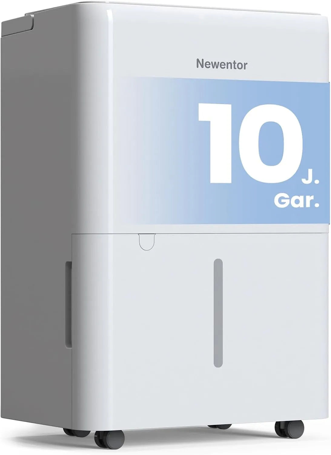Luftentfeuchter 122m³/25m Newentor, elektrisch 12L, Filter und 1M Ablaufschlauch, Dehumidifiers for home 35dB für 122m³, 25m², 10 J. Gar., mit Timer