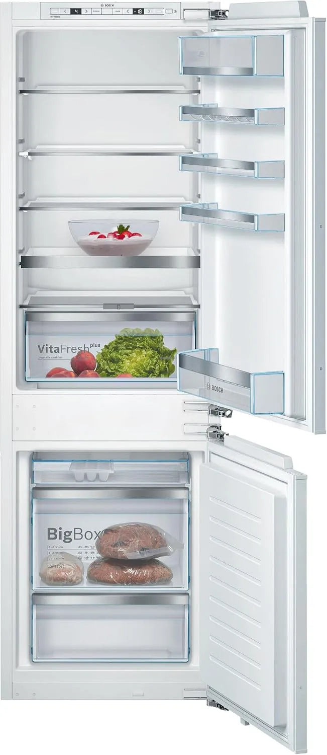 Bosch Modell, Serie 6 Einbau-Kühl-Gefrier-Kombination KIS86AFE0, VitaFresh plus 2x längere Frische, Fassungsvermögen 191L Kühlen & 74L Gefrieren