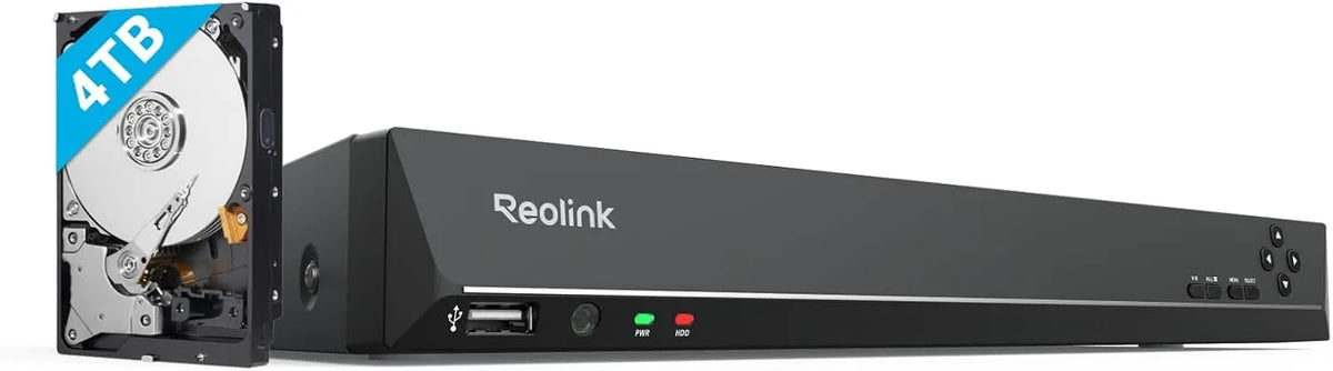 Modell 16MP 16CH 4TB RLN16-410 Reolink, Aussen Sicherheit. Unterstützt 16MP, 5MP, Videoüberwachung für Haus, 12MP, 4MP HD IP Kameras, Innen