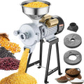 Vevor Getreidemühle Gewürzmühle 3 kW, Hochleistungs-Futtermehl-Müslimühle Weizenmühle Trocken- und Nassmühle 50 kg