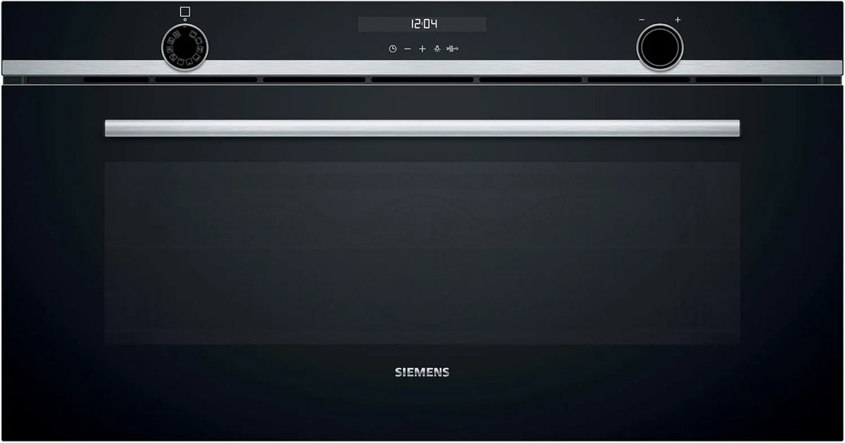Siemens Backofen VB558C0S0 iQ500, Einbau, Breite 90 cm, Elektro, Digital Display Edelstahl, Heißluft