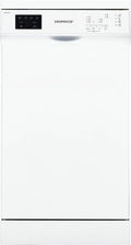 Respekta Geschirrspüler GSPS45V, Spülmaschine in freistehender Ausführung 45 cm, 5 Betriebsprogramme, 10 Maßgedecke, Startzeitvorwahl, LED Display