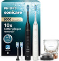 Philips Modell, Sonicare DiamondClean elektrische Zahnbürste 9000 HX9914/61, Drucksensor,4 Putzmodi,3 Intensitätsstufen, Doppelpack