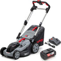 Bosch Rasenmäher 3in1 IB-LM 43 30-75mm, inklusive. Akku 36V 4Ah & Ladegerät, IKRA 36V Mulchmäher, Rasenflächen bis 600m², Schnittbreite 43cm