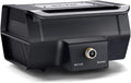 Severin Grill PG 8106, elektrischer Tischgrill mit schnellem Grillstart in 10 min bis 500 °C, Balkon mit OLED-Display, Edelstahl, Leistung 3.000 W