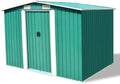 VidaXL Gerätehaus, Metall 257x205x178cm Schuppen Gartenhaus Geräteschuppen