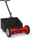 Güde Rasenmäher GSPM 380, Fangeinrichtung 35 l, 5 rotierende Stahlmesser, Spindelmäher, Handrasenmäher, Schnittbreite 380 mm, leise