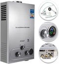 Warmwasserbereiter, Fassungsvermögen 18L, Gas Durchlauferhitzer 18L Gas 36KW Flüssiggas für Badezimmer LPG Tankless Instant Boiler Heißwasserbereiter
