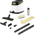 Kärcher Dampfreiniger, SC 3 Deluxe, Dampfdruck: 3,5 bar, Leistung: 1.900 W, Tank: 1 l, Aufheizzeit: 30 s, Flächenleistung: 75 m², Mikrofaser-Bezug
