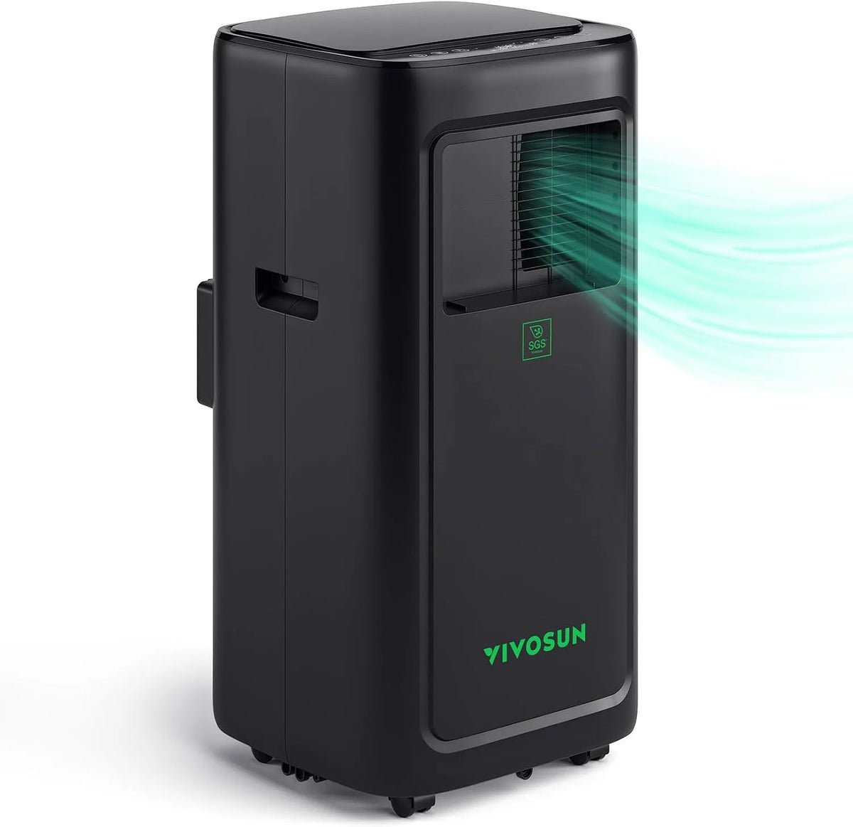Klimaanlage VIVOSUN Smart, 7000 BTU, 4-in-1 Funktion mit Temperatur- & Feuchtigkeitssensor, Intelligente Fernbedienung