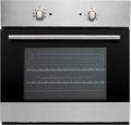 Respekta Backofen MEGA5AN, 8 Beheizungsarten, Fassungsvermögen 54 Liter Garraum, Einbaubackofen autark, Eco Funktion, Steckdosenanschluss, Edelstahl