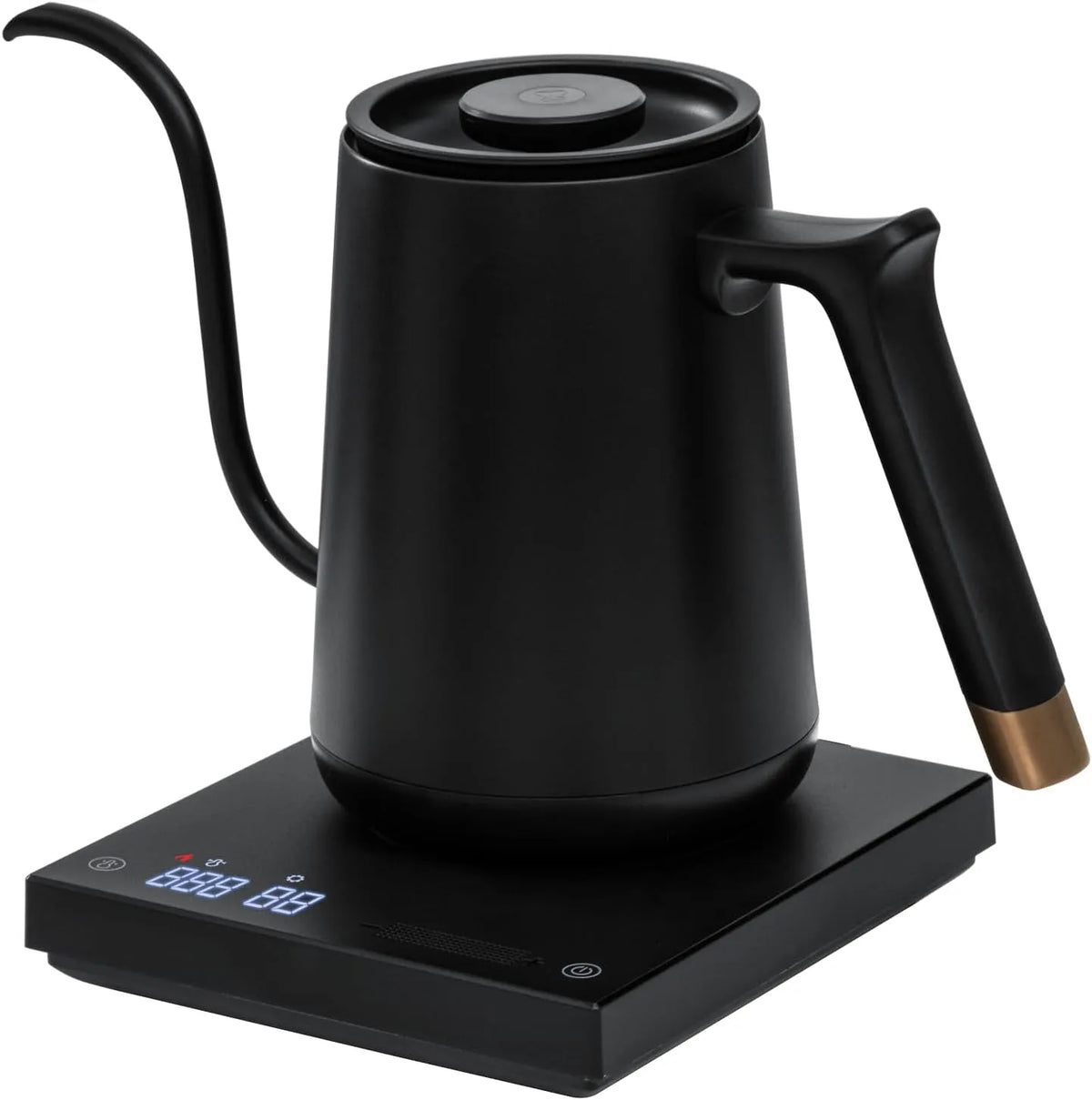 Wasserkocher 192s, TIMEMORE Elektrischer Schwanenhals Kaffee-und Teekanne, Schnell auf 88°C, Home Edition Black