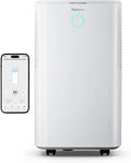 Luftentfeuchter 24h Pro Breeze OmniDry, Fassungsvermögen 12L in Entfeuchtungsleistung, Entfeuchter für bis 25m², mit App & WLAN, Feuchtigkeitssensor