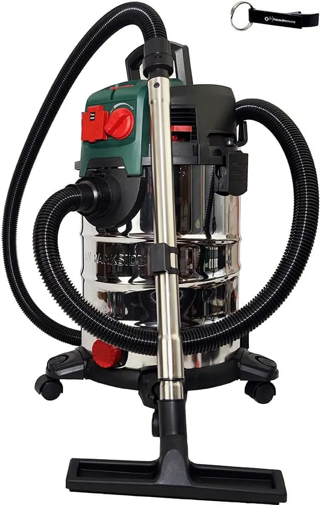 Parkside Nass-/Trockensauger PWD 30, Staubsauger +Schlüsselanhänger, HEADNMORE Bundle