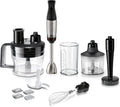 Bosch Modell, Stabmixer ErgoMaster Serie 6, 4 Edelstahl-Klingen MSM6M673, Leistung 1000 W, verschleißfreie Keramik-Kupplung, Luftkühlung, langlebig